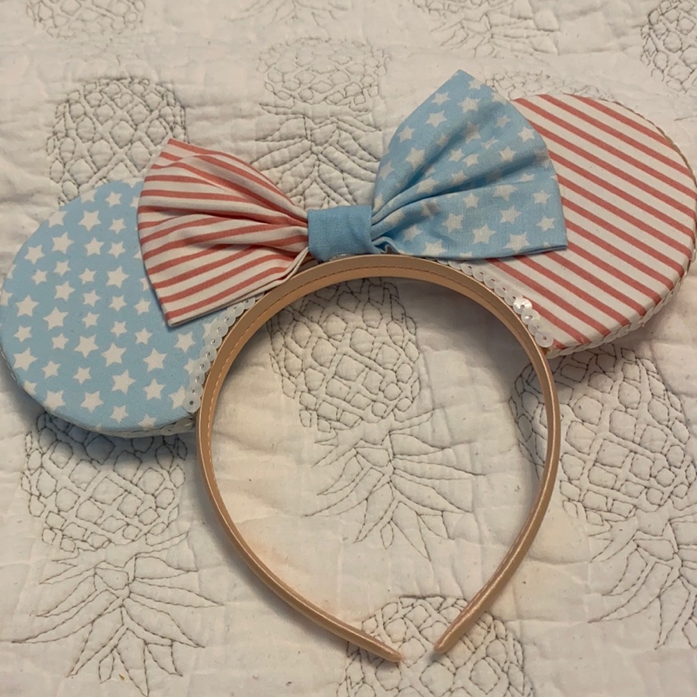 Stars ⭐️ and Stripes Mickey Mouse ears